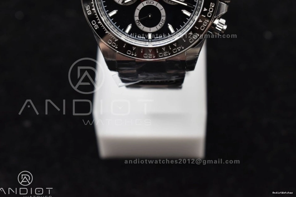 On 126500 BTF 1:1 Black SS Steel 777 Dial Bracelet DD Daytona 904L Best TechFriendly Edition 1113